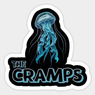 Jellyfish cramps Sticker